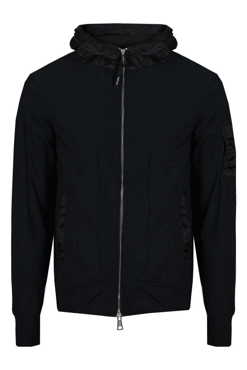 Felpa con cappuccio full zip SIPHO FLEECE T.568 S26SW743 in lycra