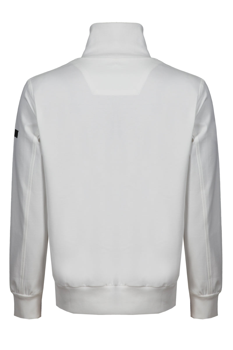 Felpa full zip BRANDING OPEN T.773 S26SW748 in spugna leggera