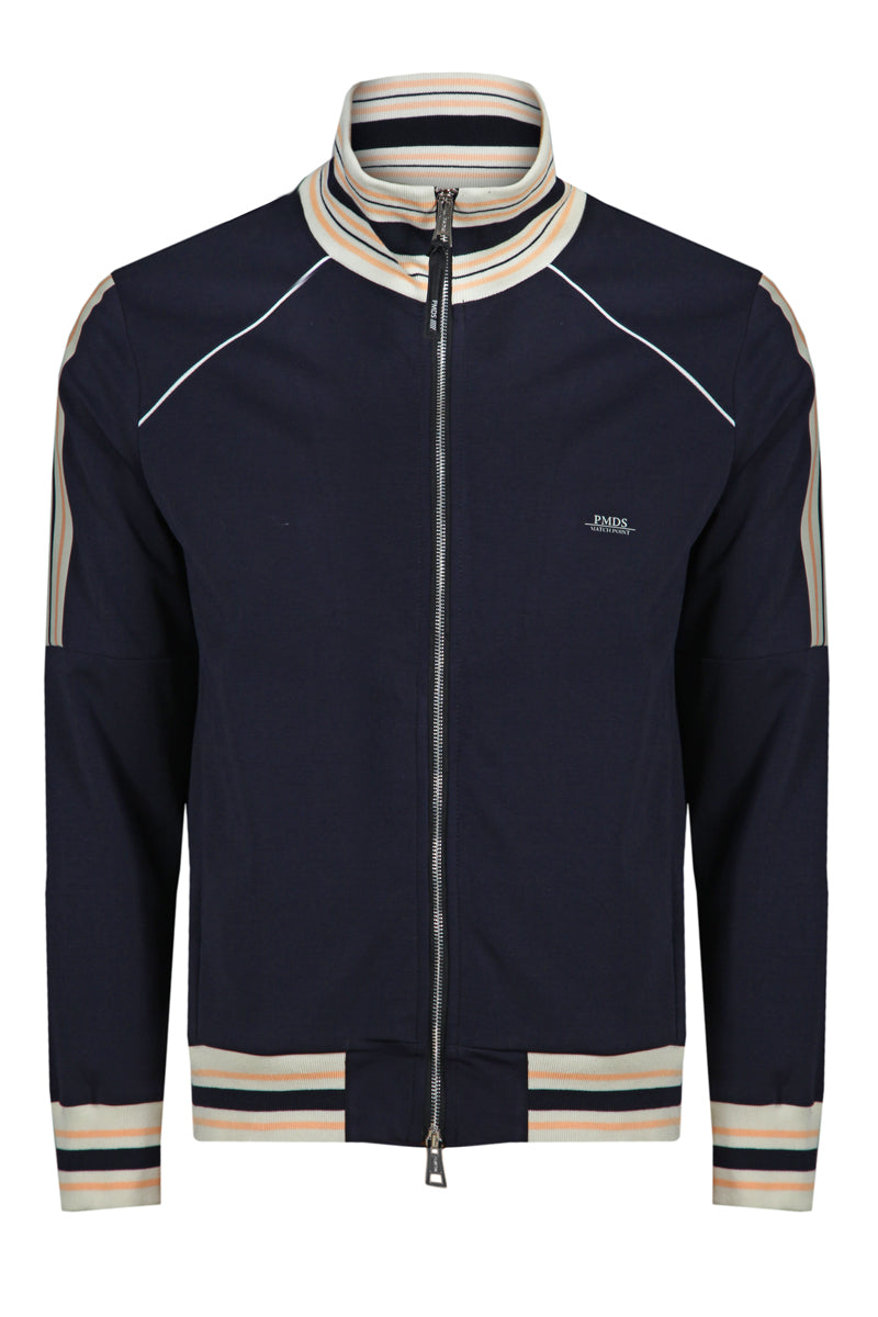 Felpa full zip EVER NECK T.773 S26SW747 in felpa leggera