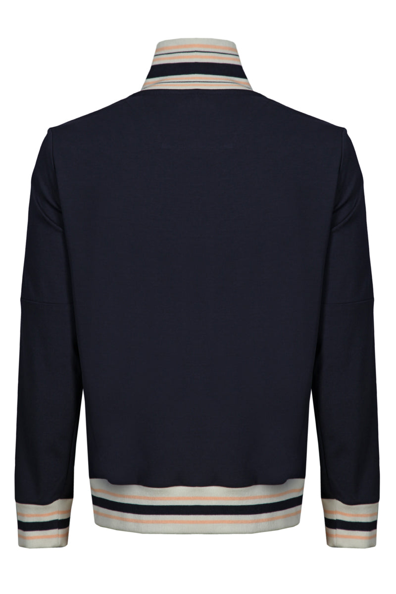 Felpa full zip EVER NECK T.773 S26SW747 in felpa leggera
