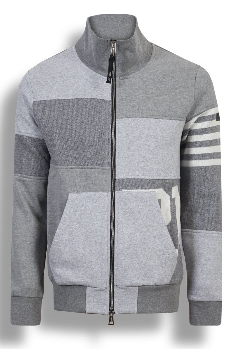 Felpa Full Zip AKIA NECK F26SW712N Grigia