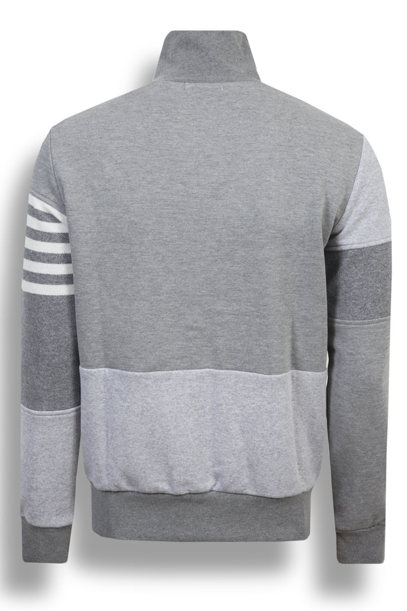 Felpa Full Zip AKIA NECK F26SW712N Grigia