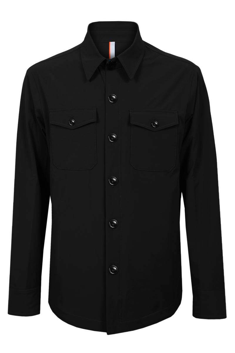 Giacca Overshirt con bottoni VOID T.656 S26JK3825 in fresco lana