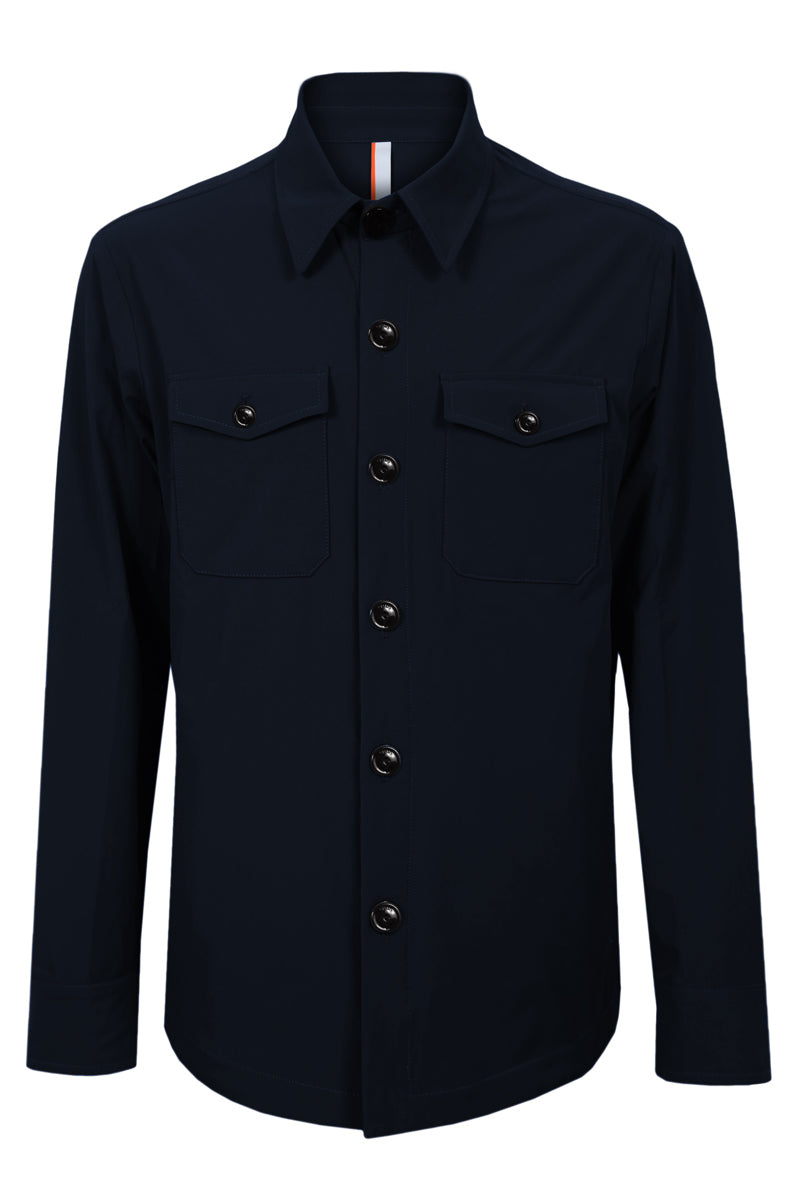 Giacca Overshirt con bottoni VOID T.656 S26JK3825 in fresco lana