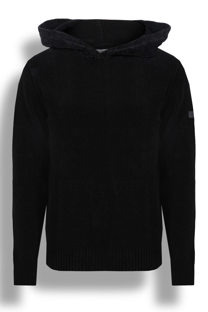 Felpa in Maglia con Cappuccio LOCK F26MGM509