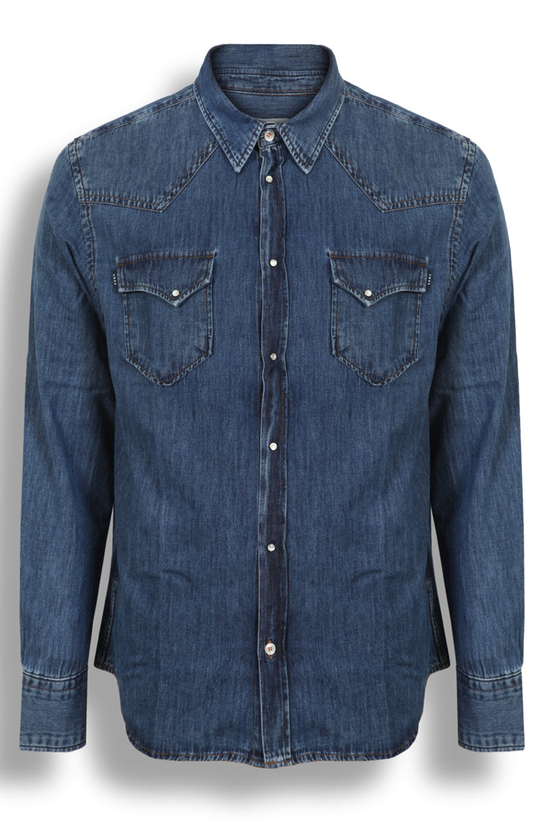 Camicia in denim LEO T.746 L.1003/ED