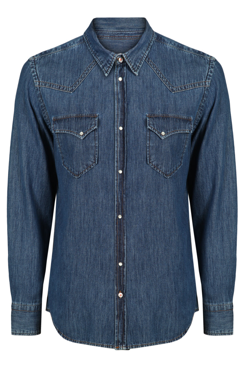 LEO T.746 L.1003/ED denim shirt