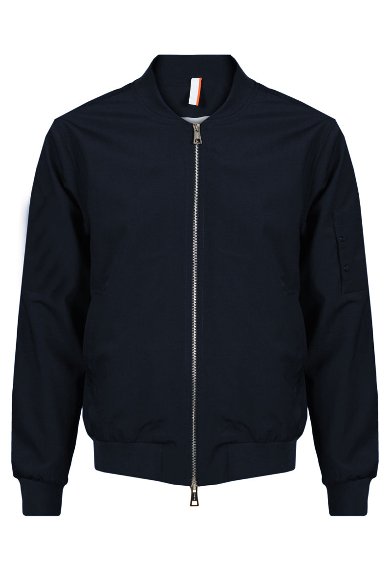 Jacket full zip DARIO T.656 S26JK3843 in fresco lana