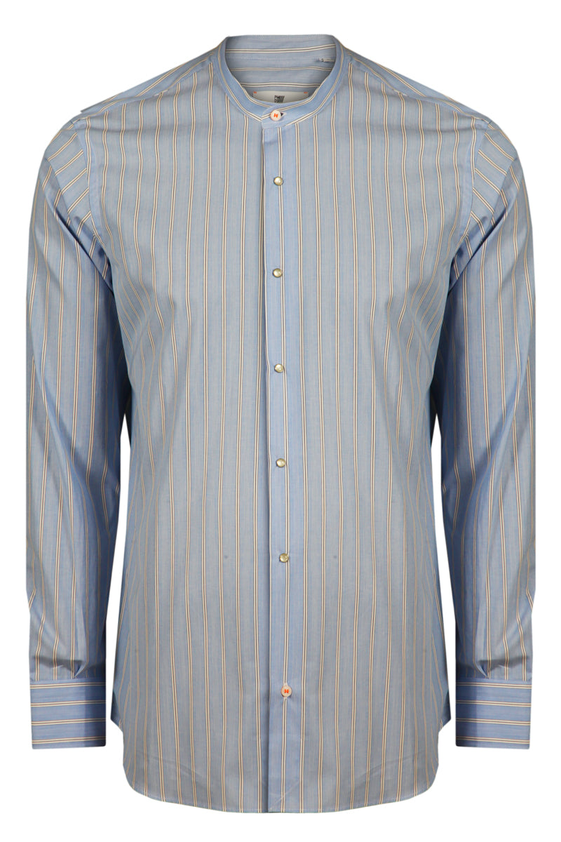 Camicia in cotone collo coreana SEUL T.774 S26CM3516