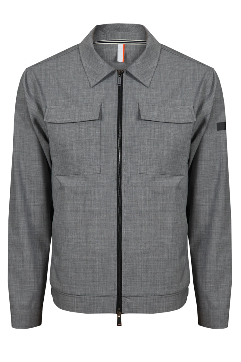 Jacket full zip FREDY T.656 S26JK3841 in fresco lana