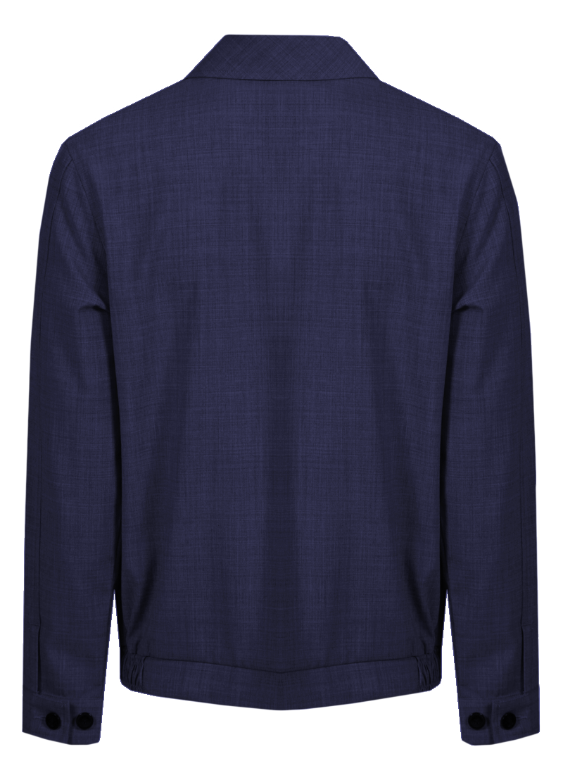 Jacket full zip FREDY T.656 S26JK3841 in fresco lana