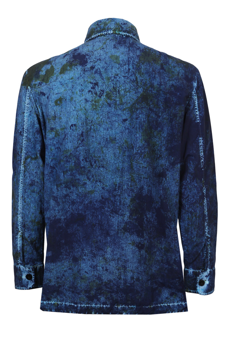 Giacca Overshirt con bottoni THOR WK T.TNY17 L.7090 S26JK3824 in nylon