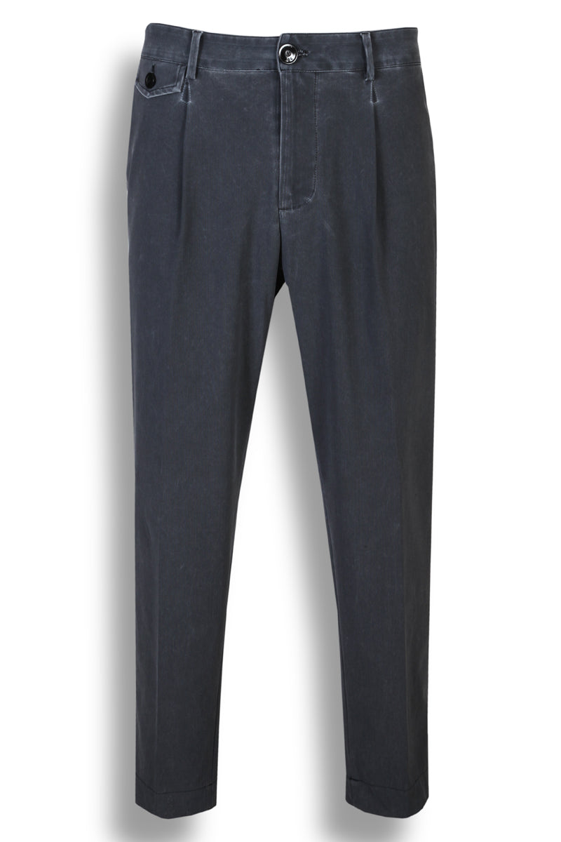 Pantaloni con vita elasticizzata THATO T.745 F26P6014 Neri