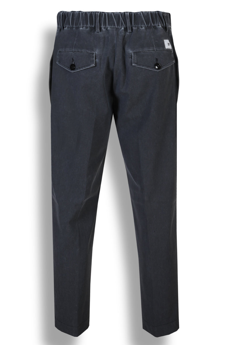 Pantaloni con vita elasticizzata THATO T.745 F26P6014 Neri