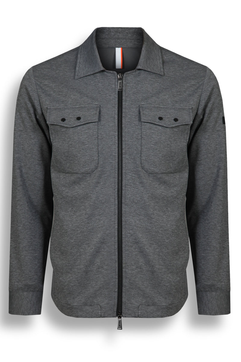Overshirt Full Zip RAHUL T.748 F26JK3822 Grigia