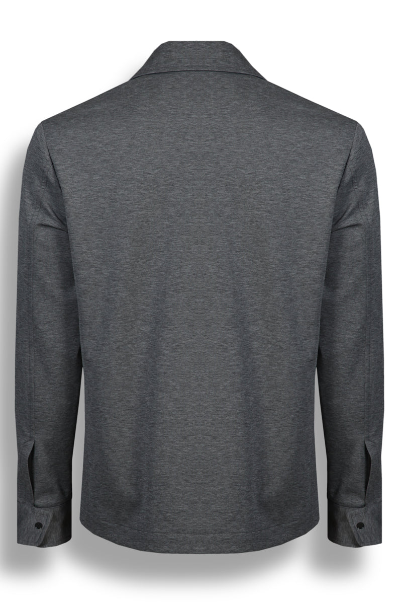 Overshirt Full Zip RAHUL T.748 F26JK3822 Grigia