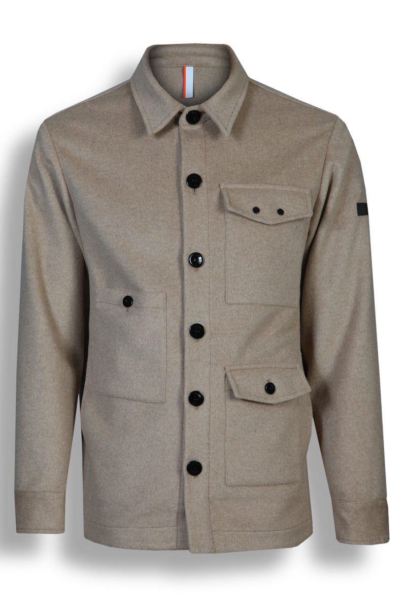 Overshirt in Lana e Cashmere PAKI T.741 F26JK3917