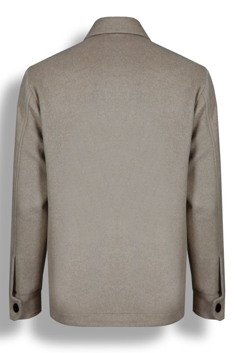 Overshirt in Lana e Cashmere PAKI T.741 F26JK3917