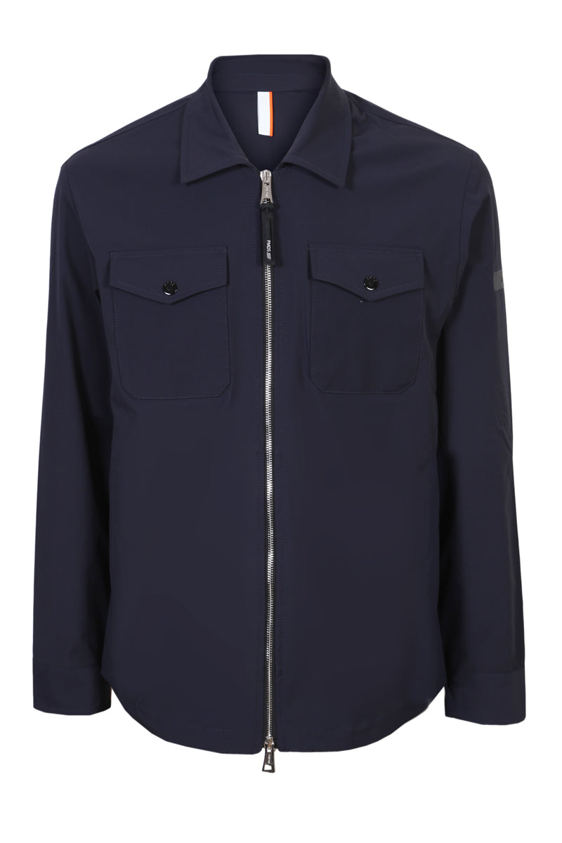 Full Zip Overshirt RAHUL T.748 F26JK3822 Grey