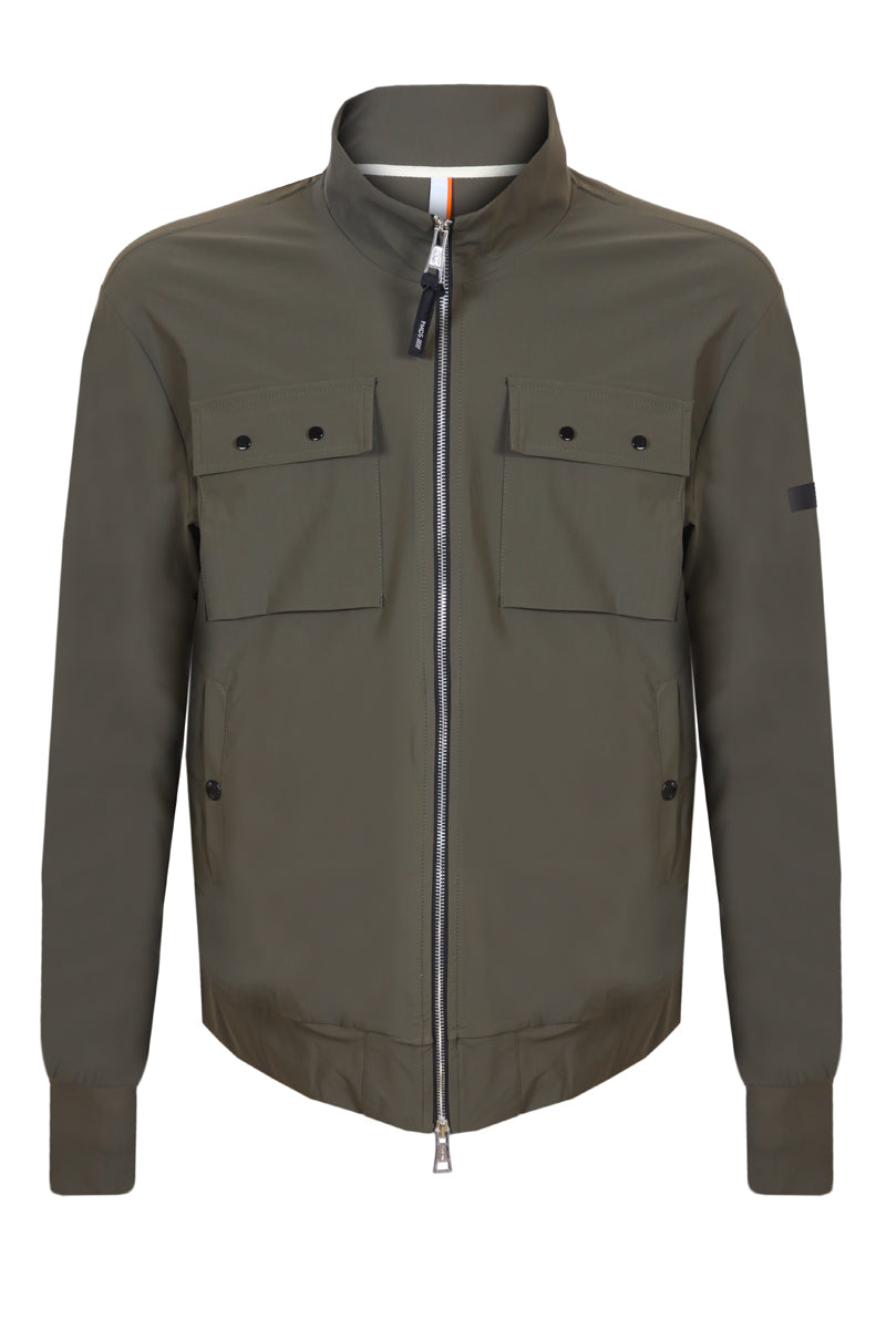 Jacket full zip BIKO T.568 S26JK3816 in lycra