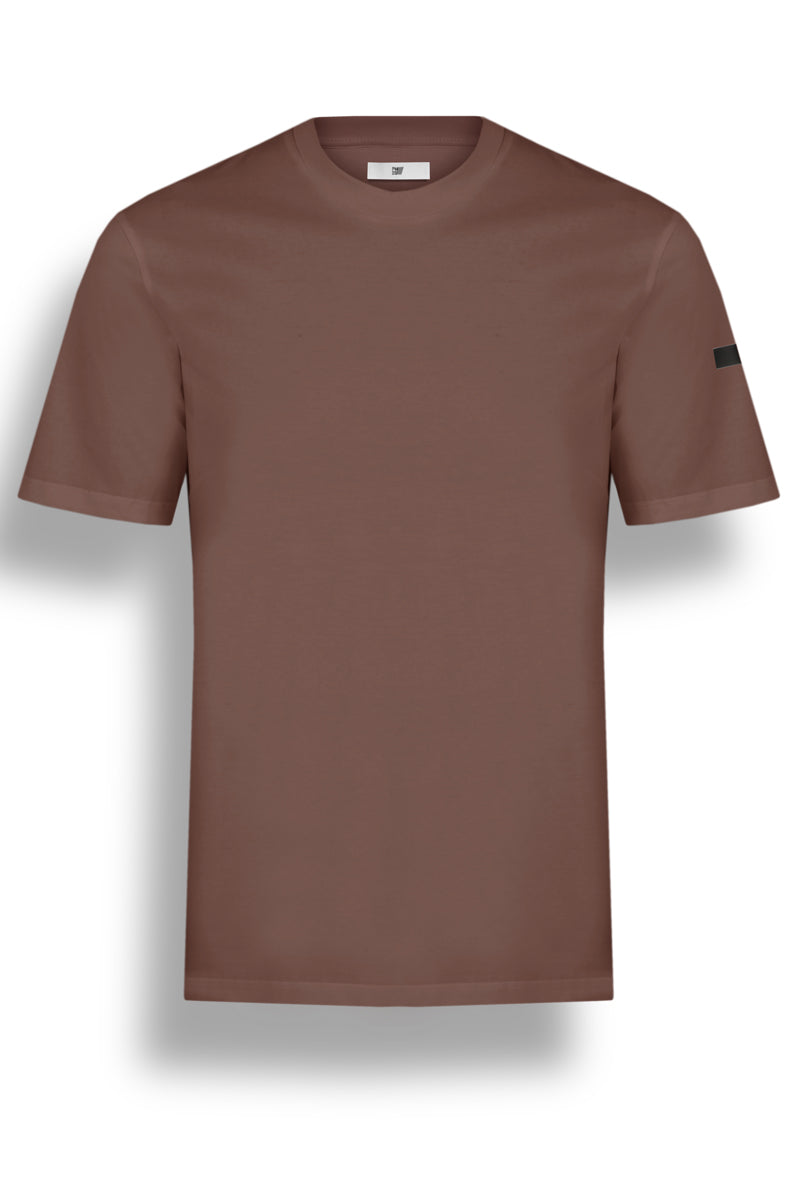 T-shirt Girocollo Logo EDEN F26TS283 in Cotone