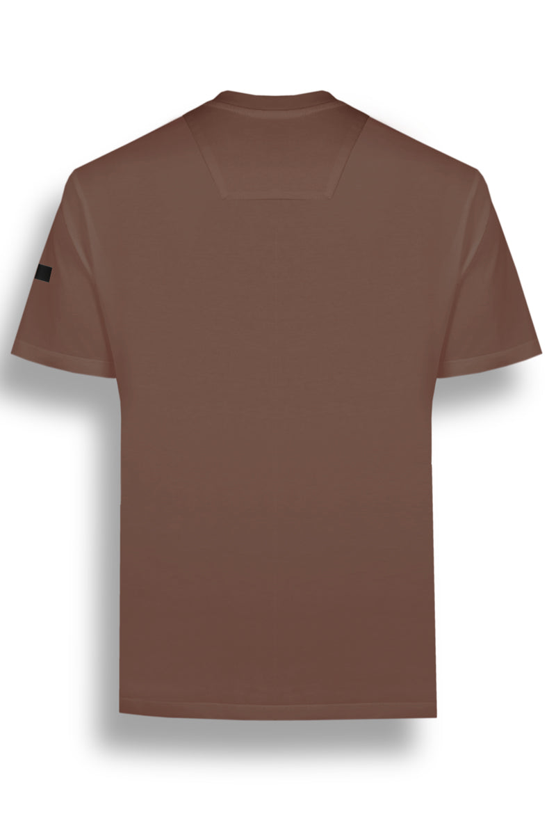 T-shirt Girocollo Logo EDEN F26TS283 in Cotone