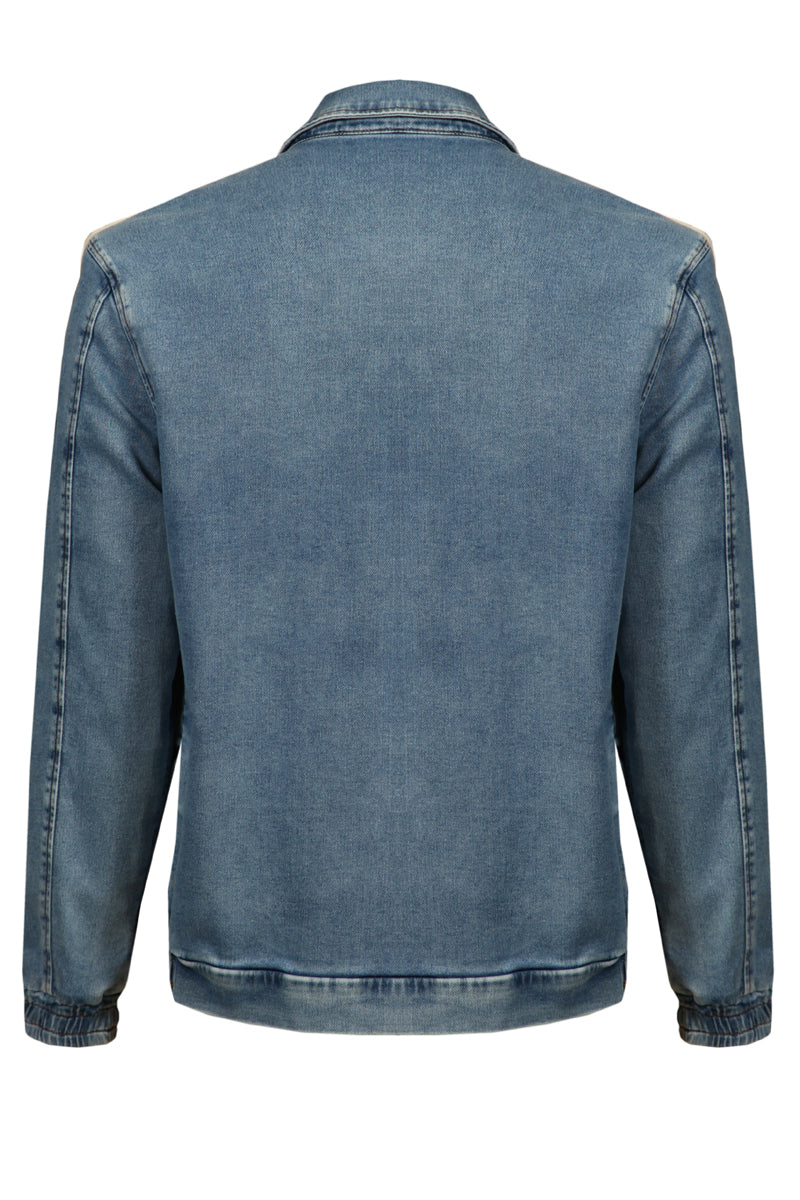 Jacket Full Zip DELIO B-LINE T.521 S26JK3847521B-L in denim