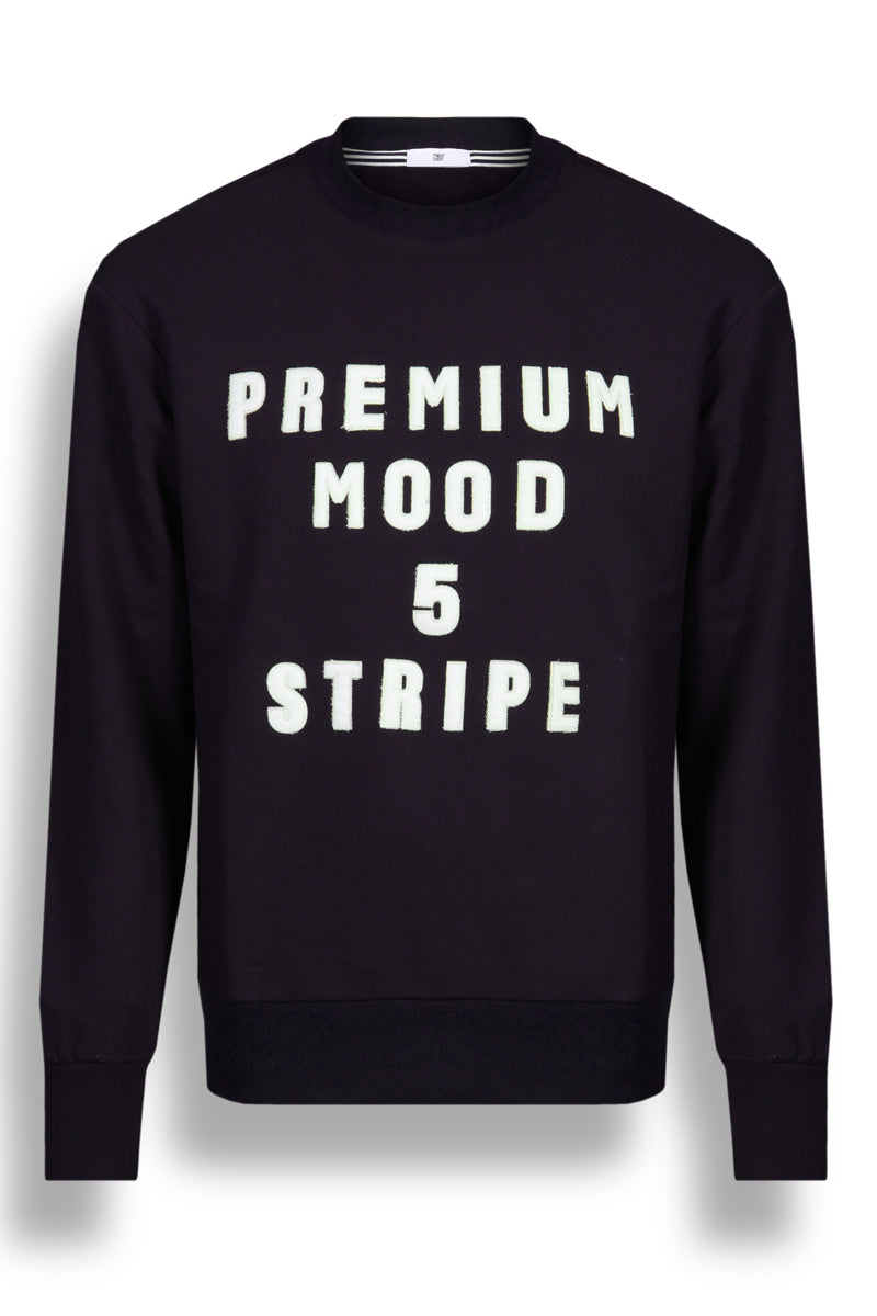 Felpa Girocollo EDDY PATCH T.FP04CG F26SW715