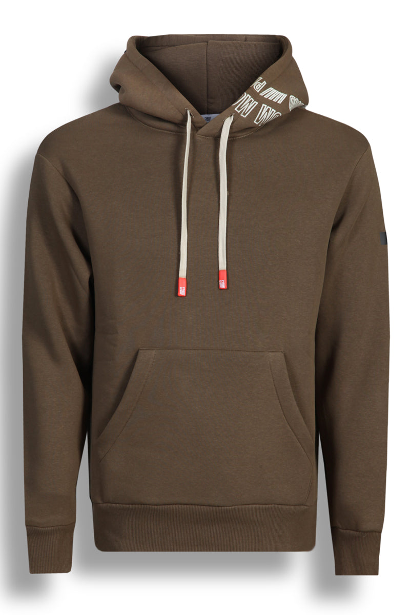 Felpa con Cappuccio MAURY EMBROIDERY T.FP04CG F26SW714