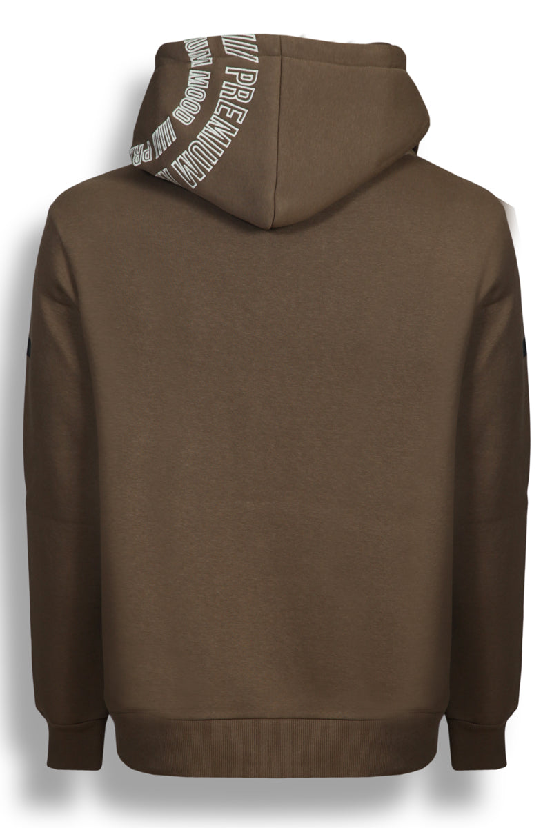 Felpa con Cappuccio MAURY EMBROIDERY T.FP04CG F26SW714