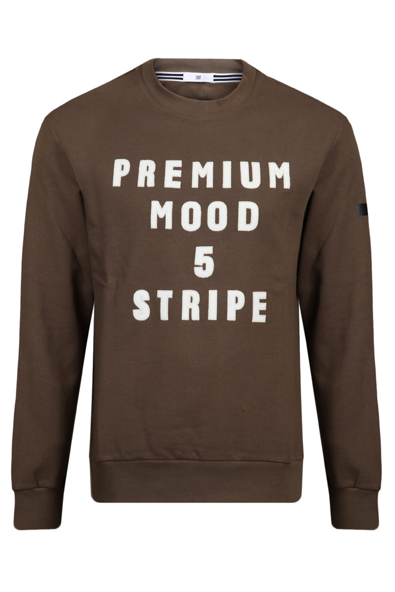 Felpa Girocollo EDDY PATCH T.FP04CG F26SW715