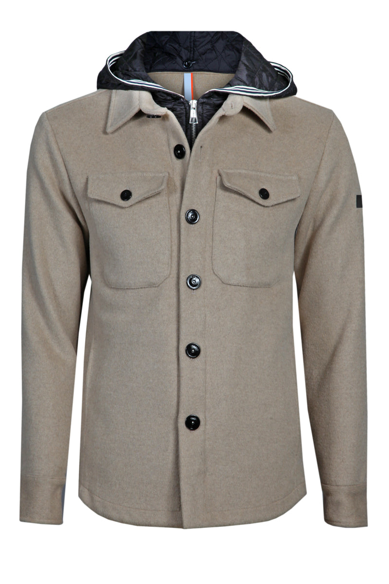 Overshirt Imbottita con Cappuccio RUDO T.740 F26JK3915