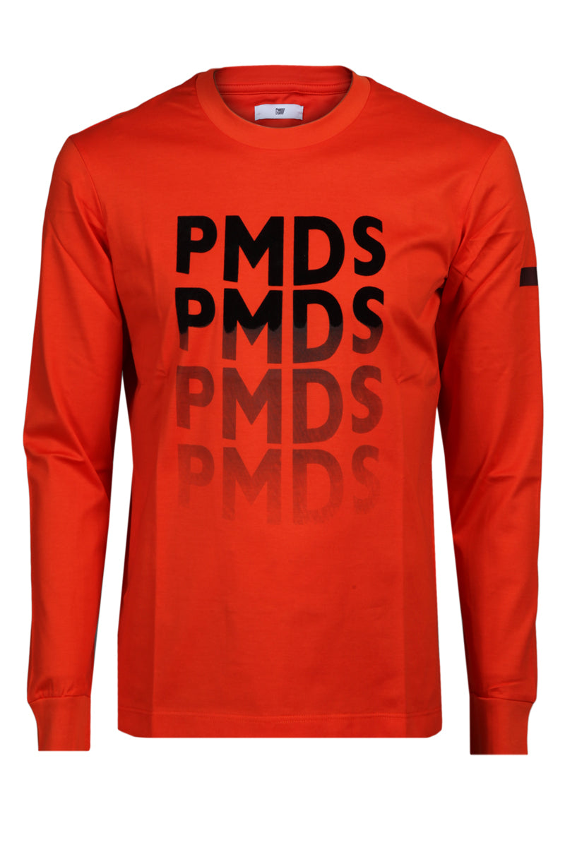 T-shirt Girocollo Manica Lunga Logo PMDS NKOSI F26TSL303